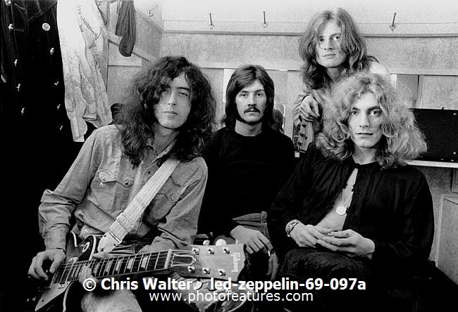 Photo of Led Zeppelin for media use , reference; led-zeppelin-69-097a,www.photofeatures.com