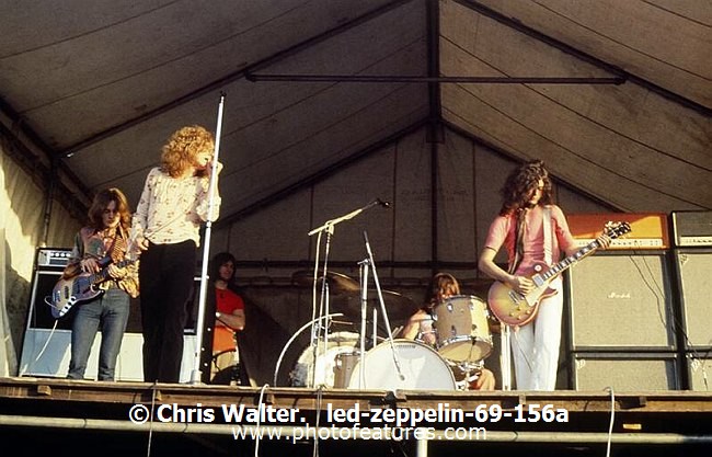 Photo of Led Zeppelin for media use , reference; led-zeppelin-69-156a,www.photofeatures.com