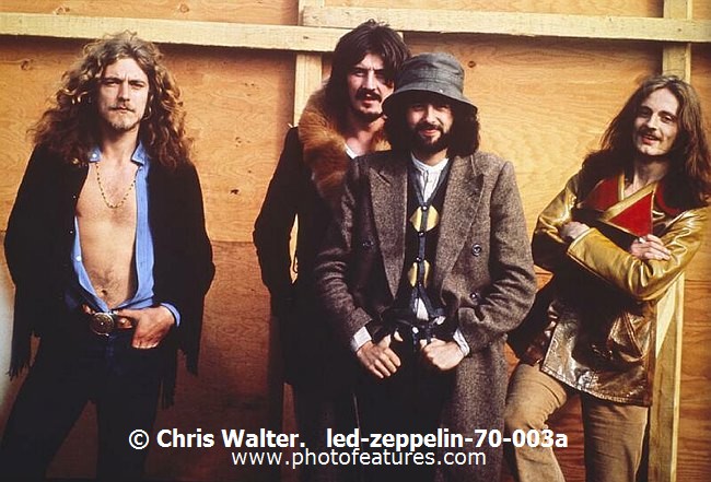 Photo of Led Zeppelin for media use , reference; led-zeppelin-70-003a,www.photofeatures.com