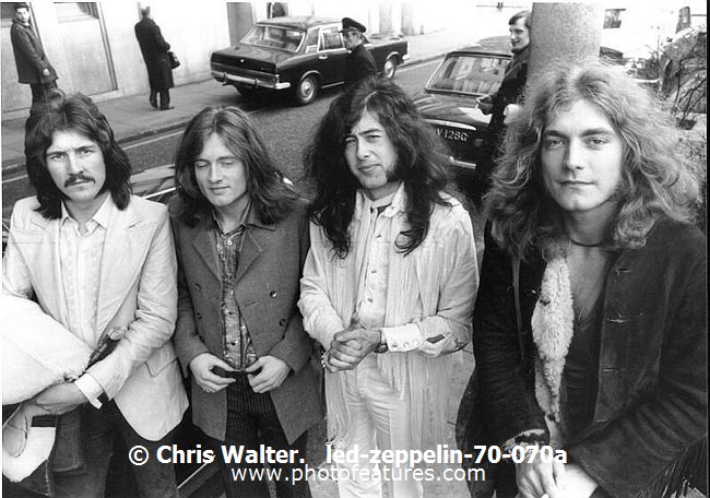 Photo of Led Zeppelin for media use , reference; led-zeppelin-70-070a,www.photofeatures.com