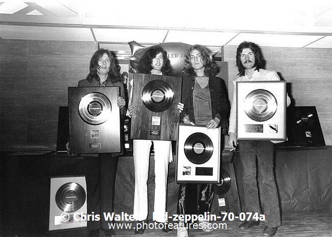 Photo of Led Zeppelin for media use , reference; led-zeppelin-70-074a,www.photofeatures.com