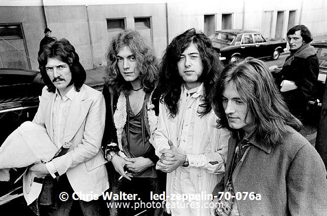 Photo of Led Zeppelin for media use , reference; led-zeppelin-70-076a,www.photofeatures.com