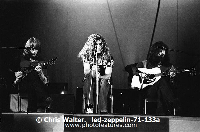 Photo of Led Zeppelin for media use , reference; led-zeppelin-71-133a,www.photofeatures.com
