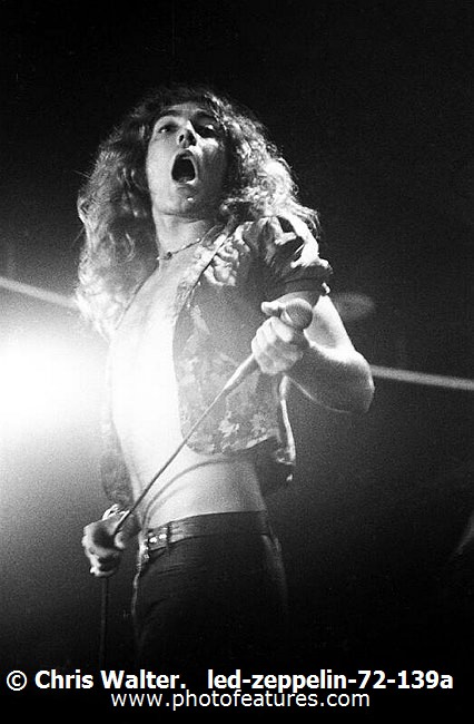 Photo of Led Zeppelin for media use , reference; led-zeppelin-72-139a,www.photofeatures.com