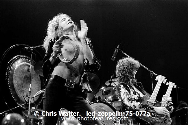Photo of Led Zeppelin for media use , reference; led-zeppelin-75-077a,www.photofeatures.com