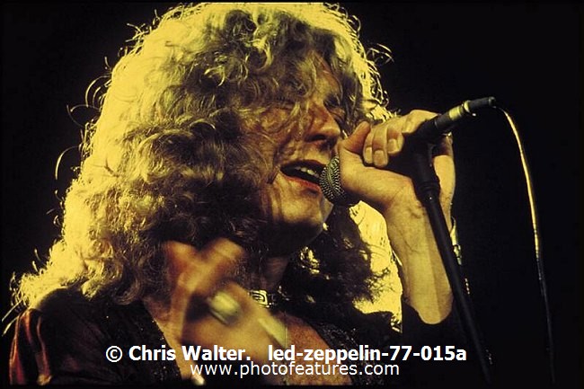 Photo of Led Zeppelin for media use , reference; led-zeppelin-77-015a,www.photofeatures.com
