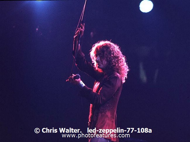 Photo of Led Zeppelin for media use , reference; led-zeppelin-77-108a,www.photofeatures.com