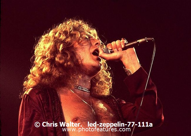 Photo of Led Zeppelin for media use , reference; led-zeppelin-77-111a,www.photofeatures.com