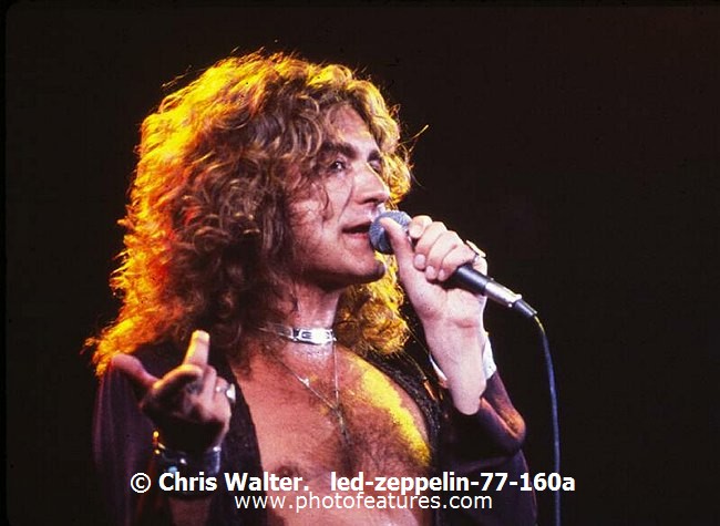 Photo of Led Zeppelin for media use , reference; led-zeppelin-77-160a,www.photofeatures.com