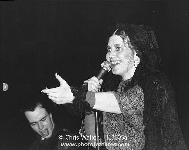 Photo of Lene Lovich for media use , reference; l13005a,www.photofeatures.com