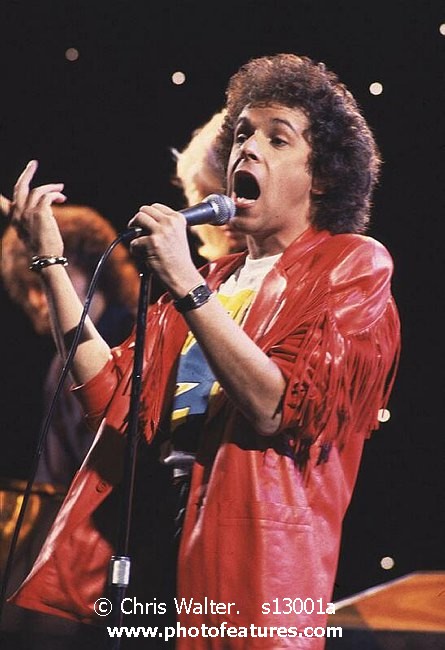 Photo of Leo Sayer for media use , reference; s13001a,www.photofeatures.com