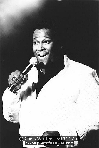 Photo of Luther Vandross for media use , reference; v11002a,www.photofeatures.com