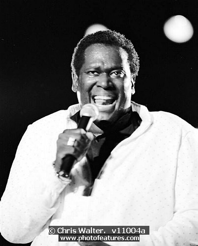 Photo of Luther Vandross for media use , reference; v11004a,www.photofeatures.com