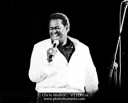 Photo of Luther Vandross for media use , reference; v11005a,www.photofeatures.com