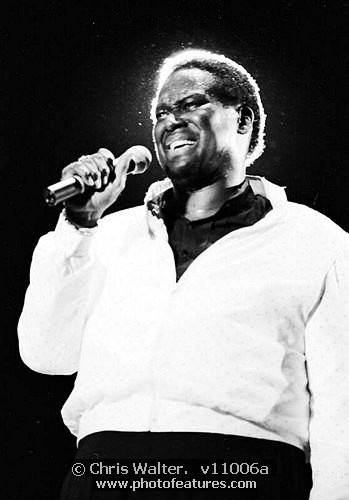 Photo of Luther Vandross for media use , reference; v11006a,www.photofeatures.com