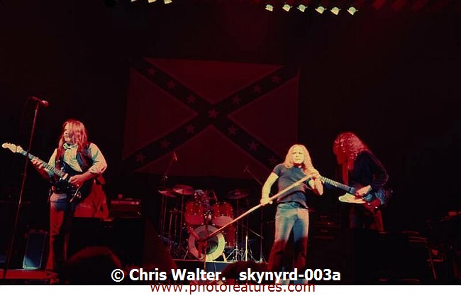 Photo of Lynyrd Skynyrd for media use , reference; skynyrd-003a,www.photofeatures.com