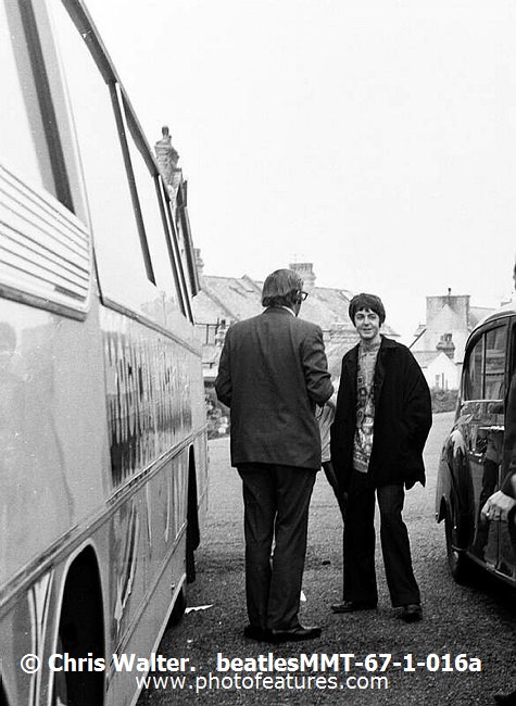 Photo of Beatles Magical Mystery Tour for media use , reference; beatlesMMT-67-1-016a,www.photofeatures.com
