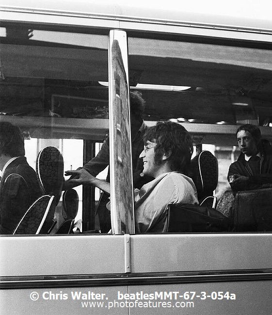 Photo of Beatles Magical Mystery Tour for media use , reference; beatlesMMT-67-3-054a,www.photofeatures.com