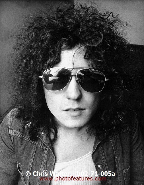 Photo of Marc Bolan for media use , reference; b02-71-005a,www.photofeatures.com