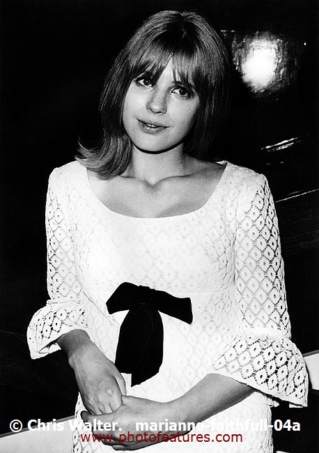 Photo of Marianne Faithfull for media use , reference; marianne-faithfull-04a,www.photofeatures.com