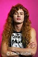 Megadeth 1986 Dave Mustaine<br> Chris Walter