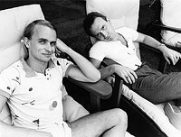Photo of Men At Work 1982 Greg Ham and Colin Hay<br> Chris Walter<br>