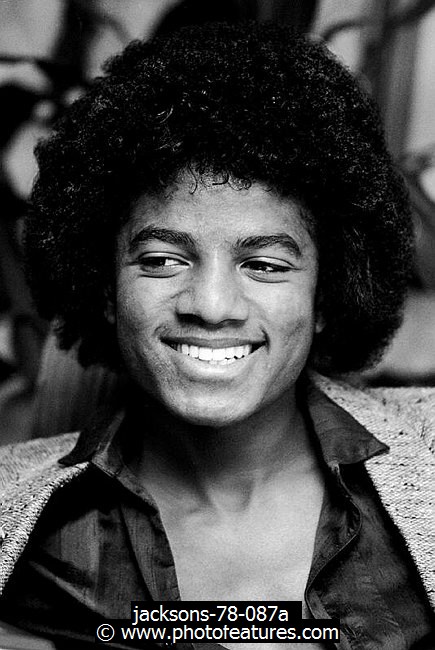 Photo of Michael Jackson for media use , reference; jacksons-78-087a,www.photofeatures.com