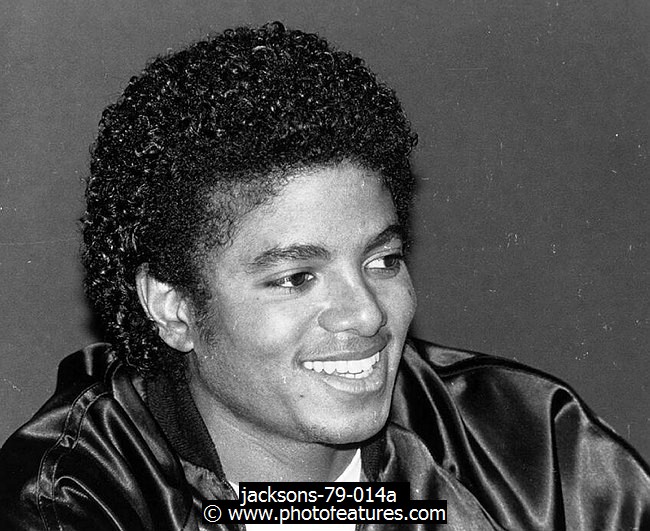 Photo of Michael Jackson for media use , reference; jacksons-79-014a,www.photofeatures.com