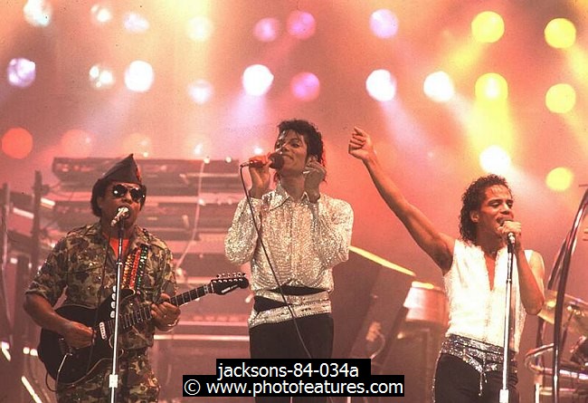 Photo of Michael Jackson for media use , reference; jacksons-84-034a,www.photofeatures.com