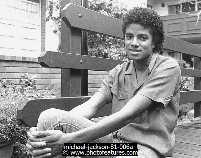 Photo of Michael Jackson for media use , reference; michael-jackson-81-006a,www.photofeatures.com