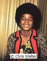 Michael Jackson 1972 in London with Jackson 5<br> Chris Walter<br>