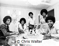 The Jacksons  1977 at their Encino family home<br><br><br><br><br>