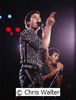 Michael Jackson 1981 with The Jacksons<br> Chris Walter<br>