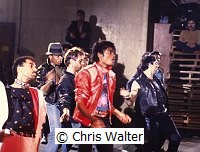Michael Jackson 1983 'Beat It' Video<br> Chris Walter<br>