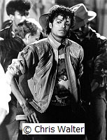 Michael Jackson 1983 filming 'Beat It"<br> Chris Walter<br>