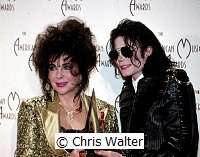 Michael Jackson 1993 American Music Awards with Elizabeth Taylor<br> Chris Walter<br>