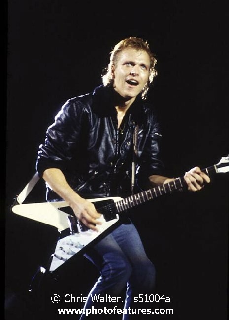 Photo of Michael Schenker for media use , reference; s51004a,www.photofeatures.com