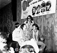 Monkees 1967 Davy Jones, Peter Tork, Mike Nesmith and Micky Dolenz<br> Chris Walter<br>