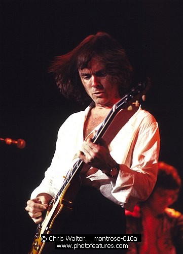 Photo of Ronnie Montrose Photo of Ronnie Montrose by Chris Walter , reference; montrose-016a,www.photofeatures.com