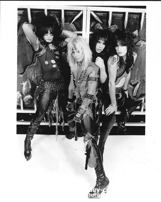 Photo of Motley Crue for media use , reference; motley-crue-002a,www.photofeatures.com
