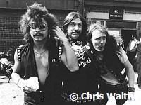 Motorhead 1979 Phil Campbell, Lemmy Kilminster and Eddie Clarke<br> Chris Walter<br>