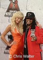 Paris Hikton and Lil Jon, Pre-show hosts at the 2004 MTV Movie Awards at Sony Picture Studios in Culver City 6/5/2004 