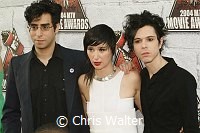 Yeah Yeah Yeahs at the 2004 MTV Movie Awards at Sony Picture Studios in Culver City 6/5/2004 