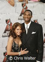 Kobe Bryant and wife Vanessa at the 2004 MTV Movie Awards at Sony Picture Studios in Culver City 6/5/2004 