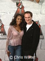 Vivica A. Foc and Quentin Tarantino at the 2004 MTV Movie Awards at Sony Picture Studios in Culver City 6/5/2004 