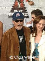 Dennis Hopper and wife<br>Photo by Chris Walter<br> at the 2004 MTV Movie Awards at Sony Picture Studios in Culver City 6/5/2004 