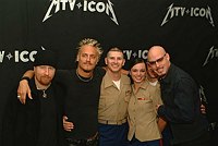 Fuel & Marines just back from Iraq<br>at MTV Icon show at Universal Studios