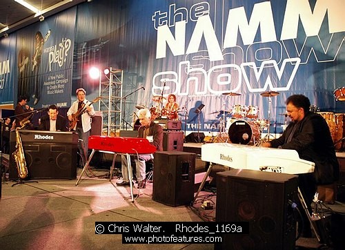 Photo of NAMM Show Tribute Concert to Harold Rhodes for media use , reference; Rhodes_1169a,www.photofeatures.com