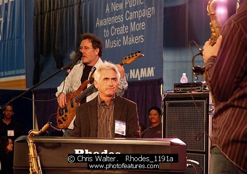 Photo of NAMM Show Tribute Concert to Harold Rhodes for media use , reference; Rhodes_1191a,www.photofeatures.com