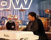 George Duke plays new Rhodes keyboards at NAMM Show tribute to Harold Rhodes January 18th 2007<br>Photo by Chris Walter/Photofeatures